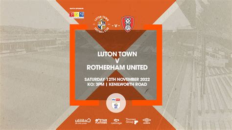 luton town fc x rotherham united